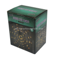 Luces web de Spider Halloween 60 LED con araña negra